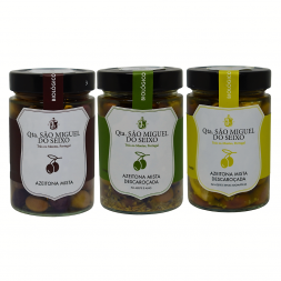 Pack 3 Azeitona Mista, Alho e ervas aromáticas Bio